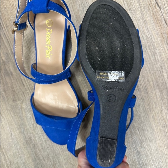 Dream Pairs Women's Blue Sandals - Picture 2 of 3